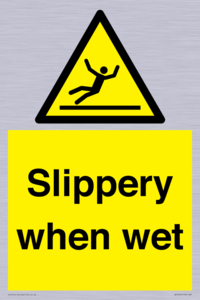 slippery when wet